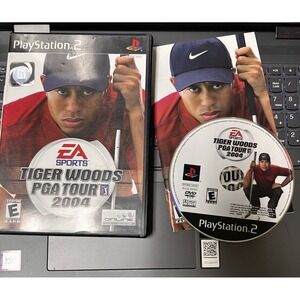 014-011 Tiger Woods 2004 Playstation 2 Video‎ Game PS2